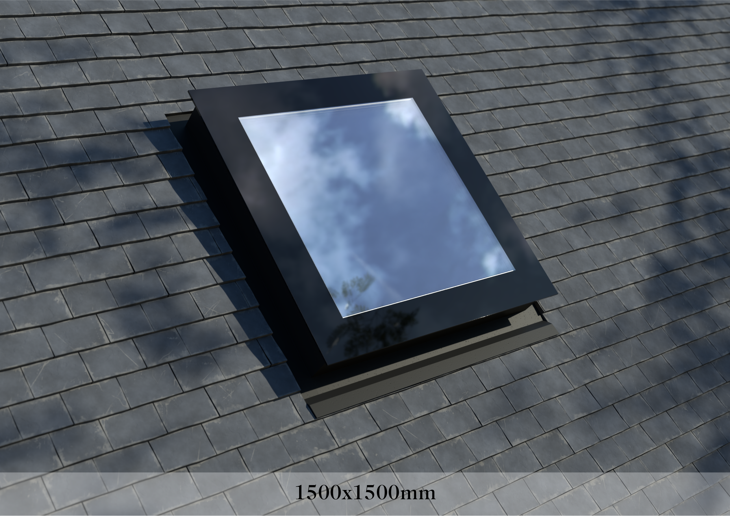 Pitched Roof Skylight 1500 x 1500mm