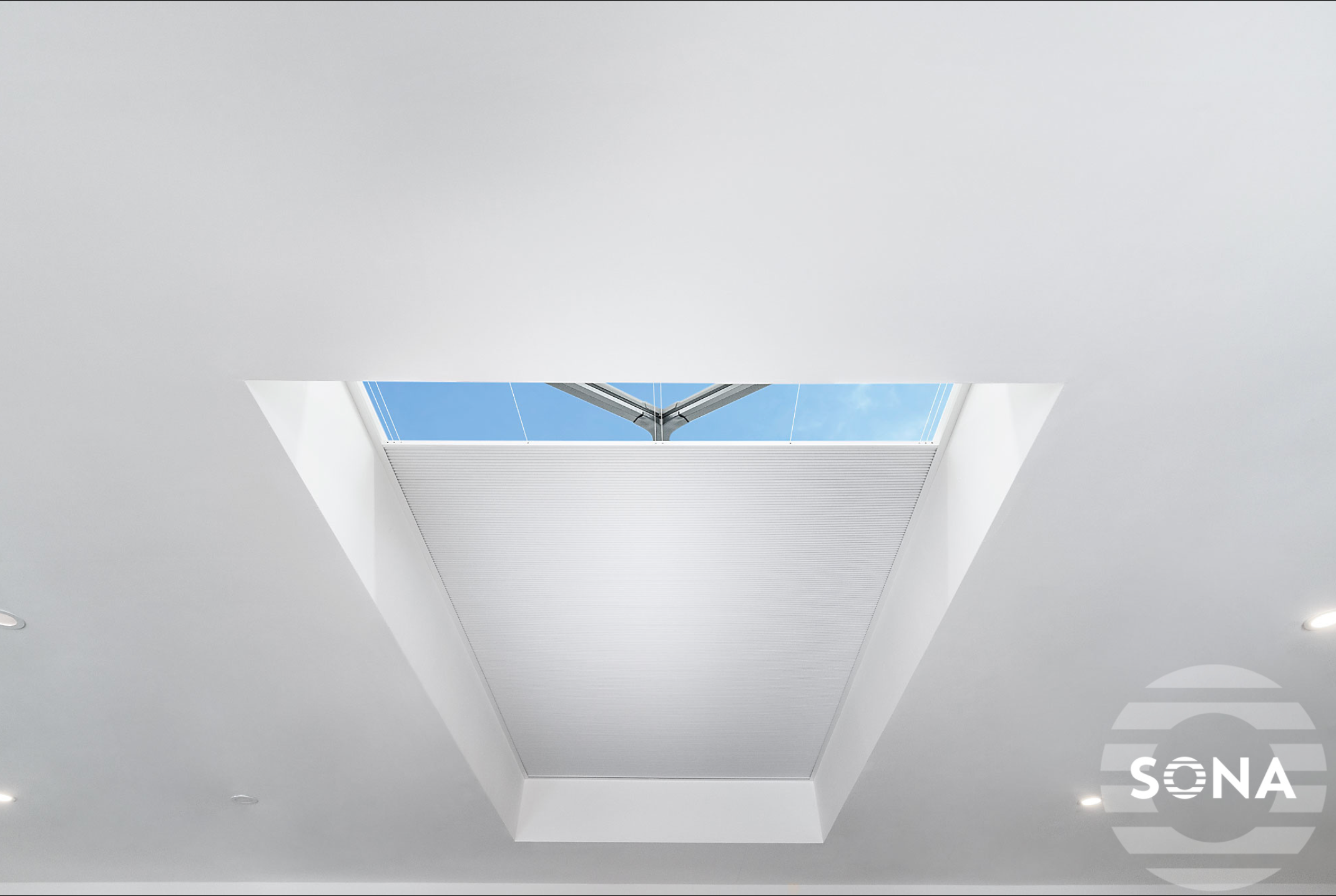 Electric Blinds for Flat & Pitched Roof Skylight 1000x2000mm