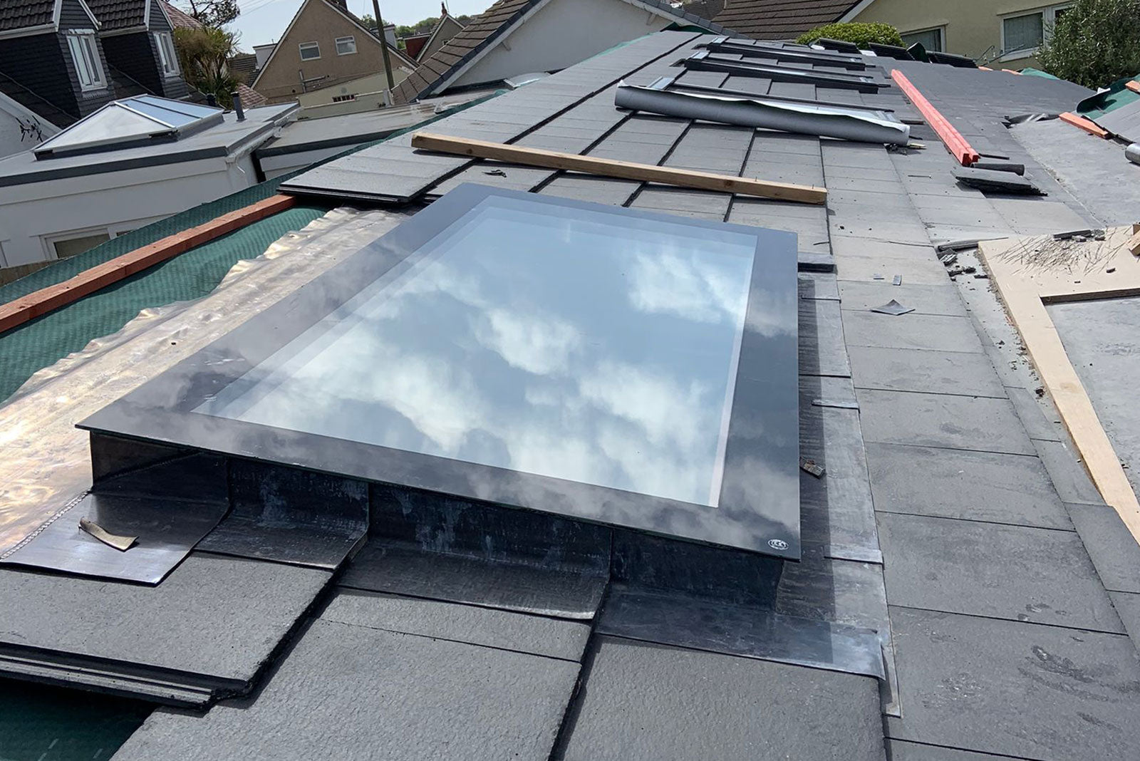 Pitched Roof Skylight 400 x 3000mm