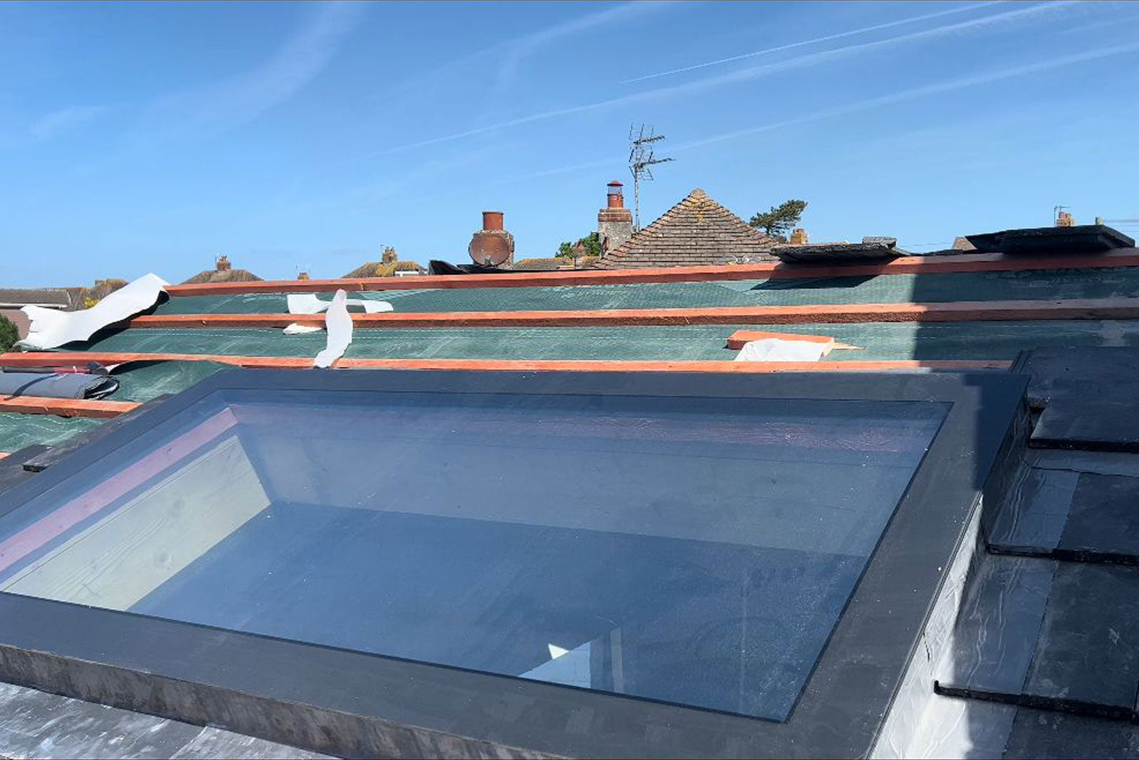 Pitched Roof Skylight 400 x 1500mm